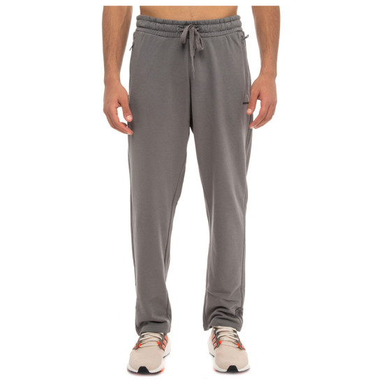 Be Nation Ανδρικό παντελόνι φόρμας Essentials Terry Straight Zip Pant